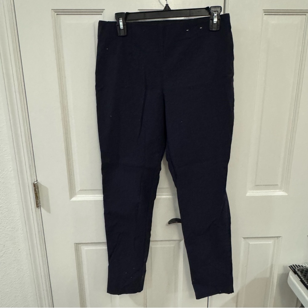Calvin Klein Navy Blue Slim Fit‎ Trousers Size 10 NWOT